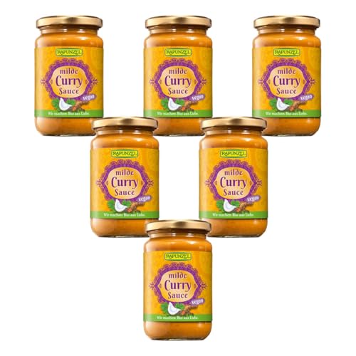 Rapunzel Bio Curry-Sauce mild (6 x 330 ml) von Rapunzel