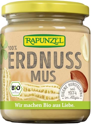 Rapunzel Bio Erdnussmus fein (6 x 250 gr) von Rapunzel