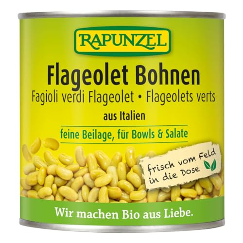 Rapunzel Bio Flageolet Bohnen in der Dose (1 x 200 gr) von Rapunzel