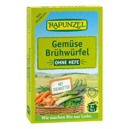 Rapunzel Bio Gemüse-Brühwürfel, ohne Hefe (2 x 80 gr) von Rapunzel