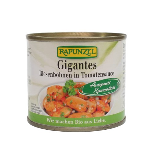 Rapunzel Bio Gigantes Riesenbohnen in Tomatensauce, in der Do (1 x 230 gr) von Rapunzel