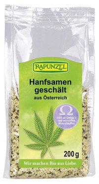 Rapunzel Bio Hanfsamen, geschält (1 x 200 g) - BIO von Rapunzel