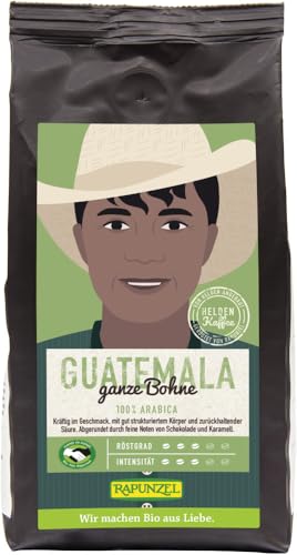 Heldenkaffee Guatemala, ganze Bohne HIH von Rapunzel