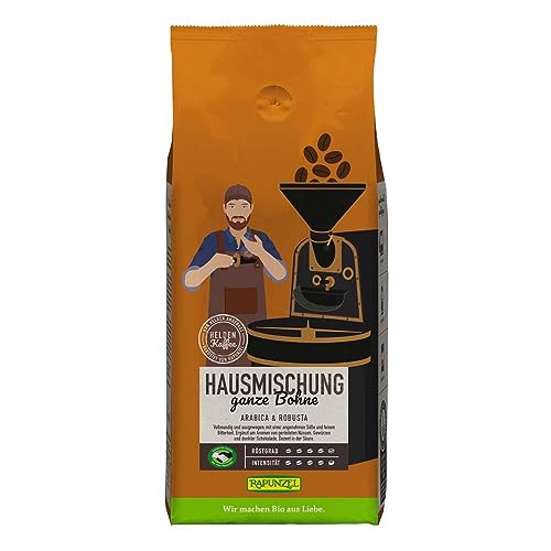 Rapunzel Heldenkaffee, Hausmischung, ganze Bohne, 1 kg von Rapunzel