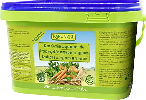 Rapunzel Bio Klare Suppe, ohne Hefe (2 x 4,50 kg) von Rapunzel