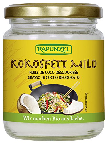 Rapunzel Bio Kokosfett Mild, 200 g von Rapunzel