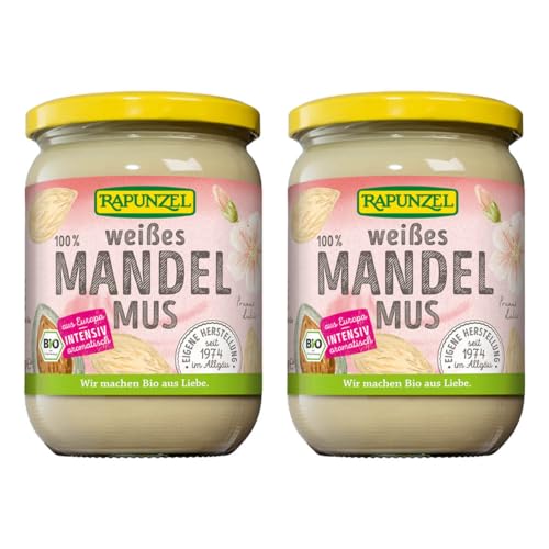 Rapunzel Bio Mandelmus weiß, aus Europa (2 x 500 gr) von Rapunzel