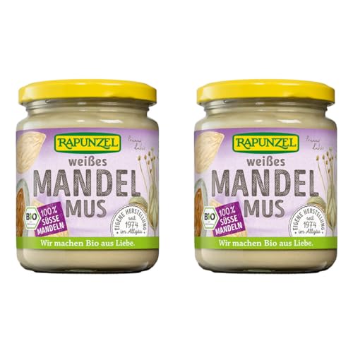 Rapunzel Bio Mandelmus weiß (2 x 250 gr) von Rapunzel