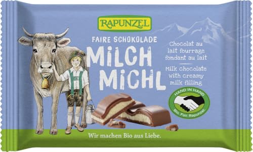 Milch Michl Schokolade mit Milchfüllung HIH von Rapunzel