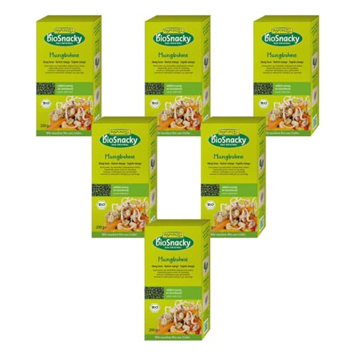 Rapunzel Mungbohne bioSnacky (6 x 200 gr) von Rapunzel