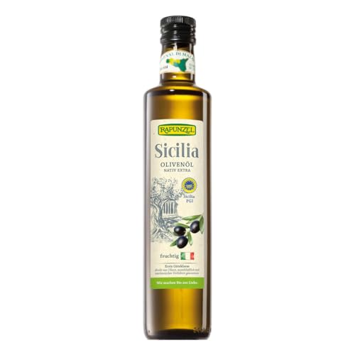 Rapunzel Bio Olivenöl Sicilia P.G.I., nativ extra (2 x 0,50 l) von Rapunzel