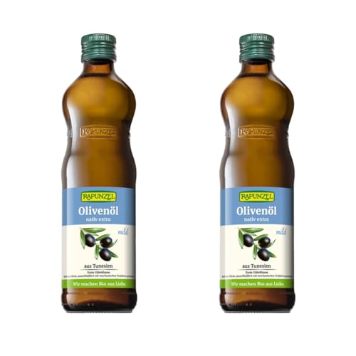 Rapunzel Bio Olivenöl mild, nativ extra (2 x 0,50 l) von Rapunzel