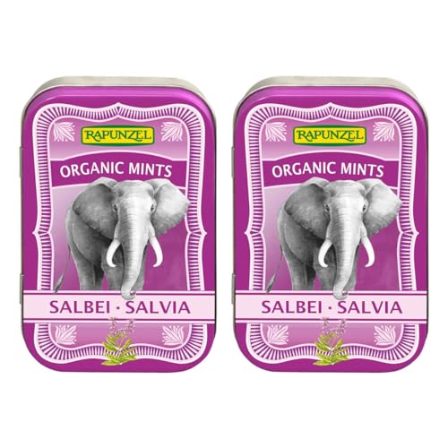 Rapunzel Bio Organic Mints Salbei - Salvia HIH (2 x 50 gr) von Rapunzel