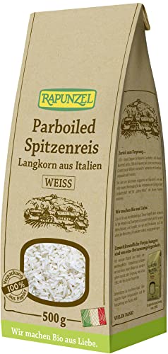 Rapunzel Bio Parboiled Spitzenreis Langkorn weiß (6 x 500 gr) von Rapunzel