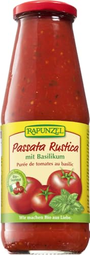 Passata Rustica mit Basilikum von Rapunzel