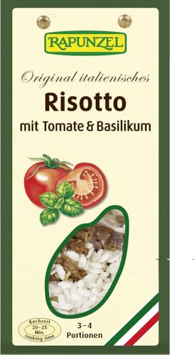 Risotto mit Tomaten & Basilikum von Rapunzel