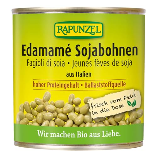 Rapunzel Bio Sojabohnen Edamamé, in der Dose (2 x 200 gr) von Rapunzel