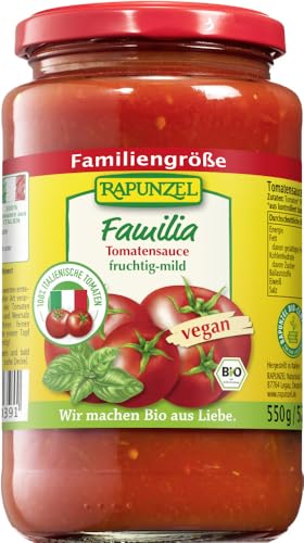 Rapunzel Bio Tomatensauce Familia (6 x 525 ml) von Rapunzel