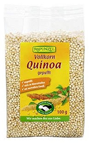 Rapunzel Bio Vollkorn Quinoa, gepufft 3 x 100g von Rapunzel