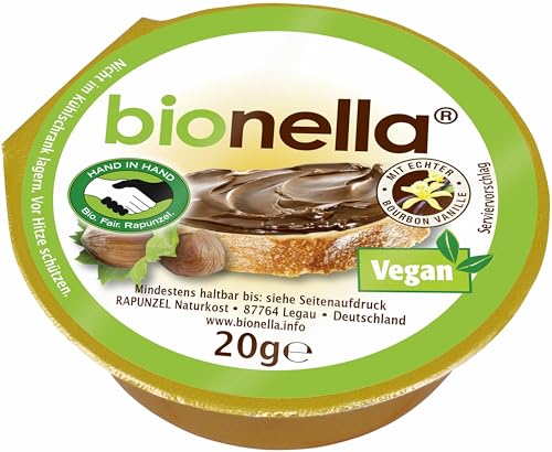 bionella Nussnougat-Creme vegan HIH von Rapunzel