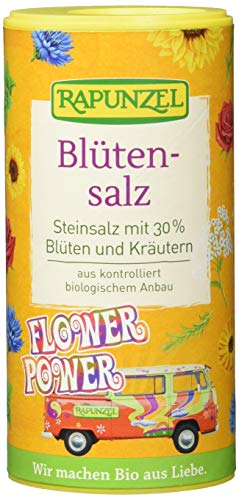 Rapunzel Blüten-Kräutersalz "Flower Power", 3er Pack (3 x 90 g) von Rapunzel