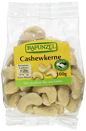 Rapunzel Cashewkerne ganz HIH, 4er Pack (4 x 100 g) - Bio von Rapunzel