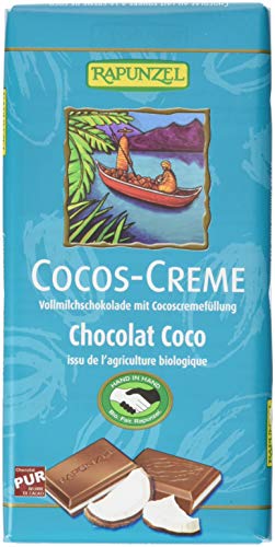 Rapunzel Cocos Creme Schokolade HIH, 6er Pack (6 x 100 g) - Bio von Rapunzel