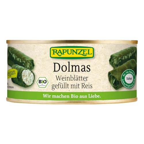 Rapunzel Dolmas Weinblätter gefüllt mit Reis, Projekt Bio, 280 g von Rapunzel