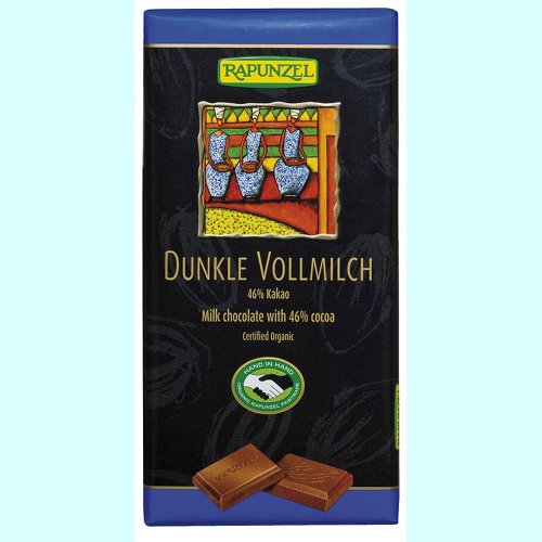 Rapunzel Dunkle Vollmilchschokolade (100 g) - Bio von Rapunzel