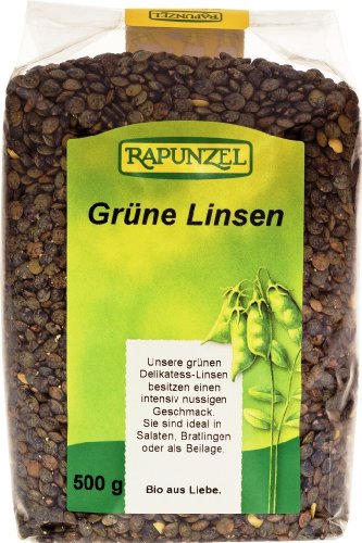 Rapunzel Grüne Linsen (500 g) - Bio von Rapunzel