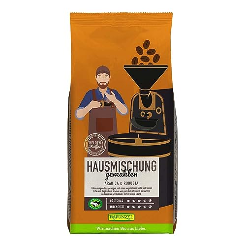 Rapunzel Heldenkaffee Hausmischung, gemahlen, 500g (2) von Rapunzel