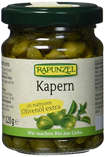 Rapunzel Kapern in Olivenöl, 120 g von Rapunzel