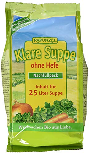 Rapunzel Klare Suppe ohne Hefe Nachfüllpack (1 x 500 g) - Bio von Rapunzel