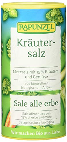 Rapunzel Kräutersalz mit 15% Kräutern & Gemüse, 125 g von Rapunzel