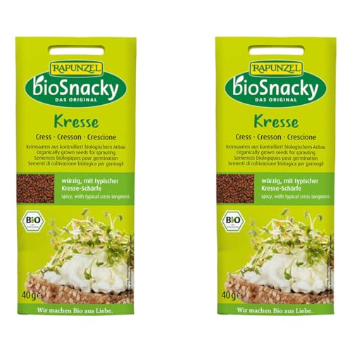 Rapunzel Kresse bioSnacky (2 x 40 gr) von Rapunzel