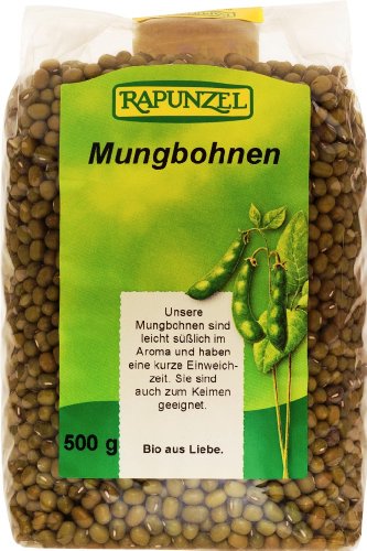 Rapunzel Bio Mungbohnen, 4er Pack (4 x 500g) - BIO von Rapunzel