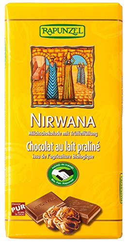 Rapunzel Nirwana Milchschokolade, mit Trüffelfüllung, 100 g von Rapunzel