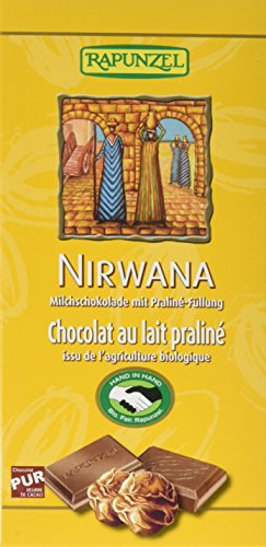 Rapunzel Nirwana Milchschokolade mit Praliné-Füllung HIH, 100 g von Rapunzel