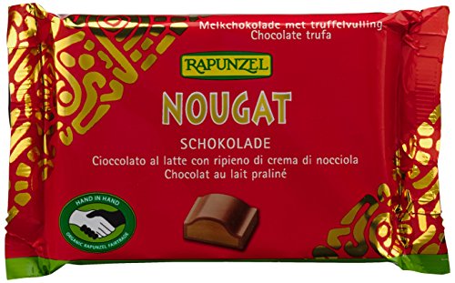 Rapunzel Nougat Schokolade HIH, 2er Pack (2 x 100 g) - Bio von Rapunzel