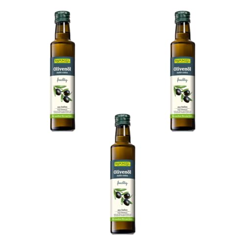 Rapunzel Olivenöl fruchtig, nativ extra, 3er Pack (3 x 250 ml) von Rapunzel