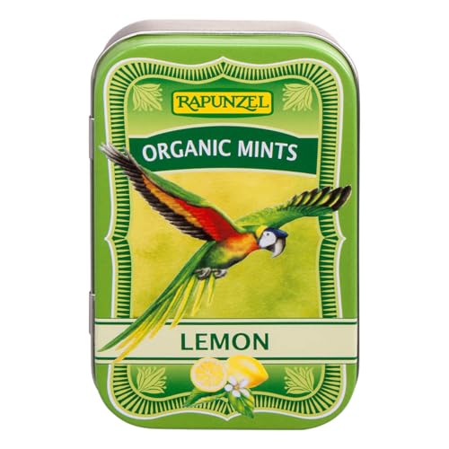 Rapunzel Organic Mints Lemon, vegan, in Metallschachtel, 50g von Rapunzel