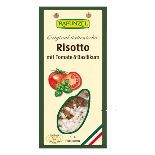 Rapunzel Risotto mit Tomaten und Basilikum Bio, 250 g von Rapunzel