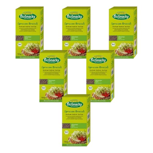 Rapunzel Sprossen-Broccoli bioSnacky (6 x 150 gr) von Rapunzel