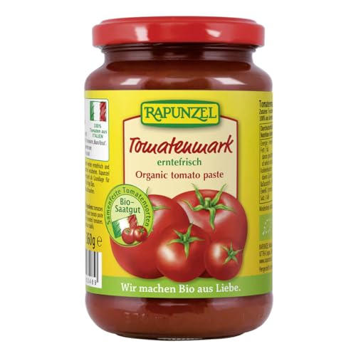 Rapunzel Tomatenmark 22% Tr.M., 2er Pack (2 x 360 g) - Bio von Rapunzel