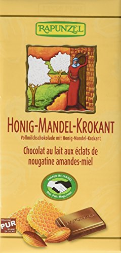 Rapunzel Vollmilch Schokolade Honig-Mandel-Krokant HIH, 100 g von Rapunzel