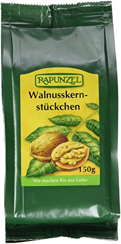 Rapunzel Walnusskernstückchen,8er Pack (8x 150 g) - Bio von Rapunzel