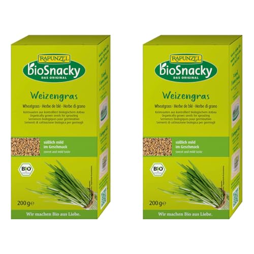 Rapunzel Weizengras bioSnacky (2 x 200 gr) von Rapunzel