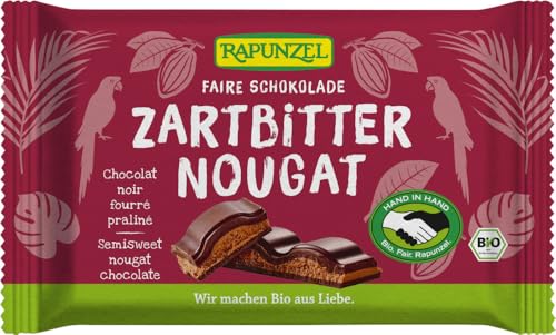 Zartbitter Schokolade Nougat HIH von Rapunzel