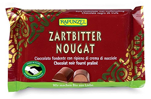 Rapunzel Zartbitter Nougat Schokolade HIH (1 x 100 g) - Bio von Rapunzel