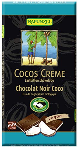 Rapunzel Zartbitterschokolade, Cocos Creme, 100 g von Rapunzel